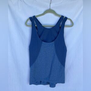 Lole Women's Faylinn Blue Athletic Tank Top size M